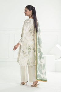 UAE -3 Piece Unstitched Printed Lawn Suit CL-52428