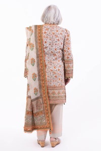 UAE -3 Piece Unstitched Printed Lawn Suit CL-52378 B