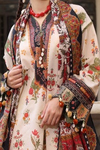 UAE -3 Piece Unstitched Printed Lawn Suit with Printed Lawn Dupatta CL-52390