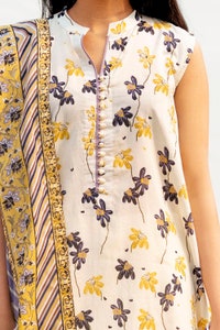 UAE -3 Piece Unstitched Printed Lawn Suit CL-52455