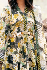 UAE -3 Piece Unstitched Printed Lawn Suit CL-52487