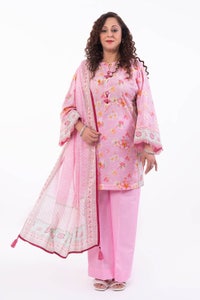 UAE -3 Piece Unstitched Printed Lawn Suit CL-52128 A