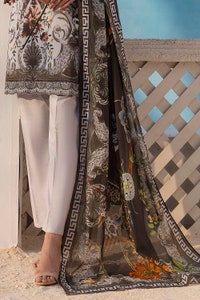 UAE -2 Piece Unstitched Printed Lawn Suit TL-52108