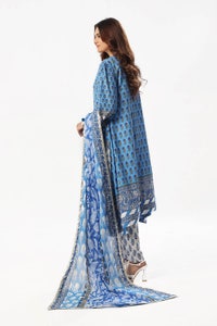 UAE -3 Piece Unstitched Printed Lawn Suit with Printed Lawn Dupatta CL-52506