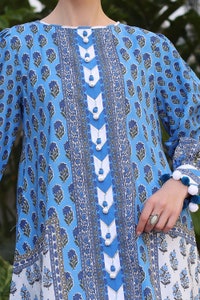 UAE -3 Piece Unstitched Printed Lawn Suit with Printed Lawn Dupatta CL-52506