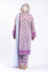 UAE -1 Piece Unstitched Printed Lawn Shirt SL-52013