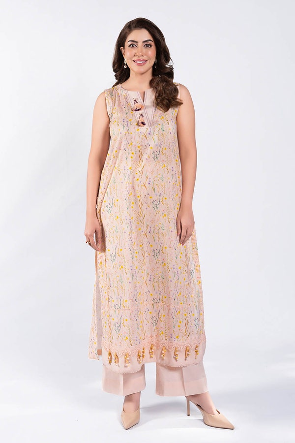 UAE -1 Piece Unstitched Printed Lawn Shirt SL-52035