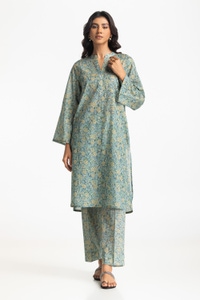 UAE-Printed Lawn Co-Ord Set IUSTTS-566