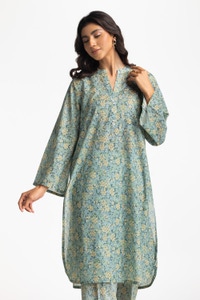 UAE-Printed Lawn Co-Ord Set IUSTTS-566