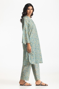 UAE-Printed Lawn Co-Ord Set IUSTTS-566