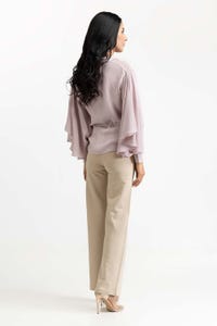 UAE -Purple Blended Casual Shirt 231-217-056