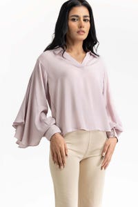 UAE -Purple Blended Casual Shirt 231-217-056