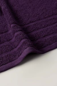 UAE -Purple Combed Towel 6 Pc Set