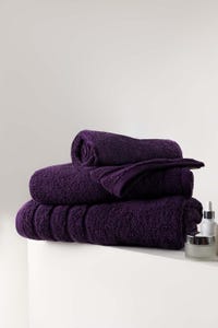 UAE -Purple Combed Towel 6 Pc Set