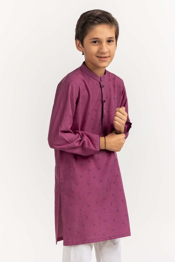 UAE -Purple Styling Kurta KR-KSTY24-003