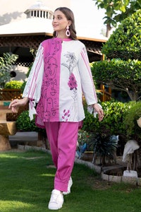 UAE -2PC Printed Lawn Unstitched Suit TL-32070