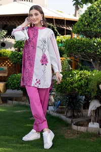 UAE -2PC Printed Lawn Unstitched Suit TL-32070