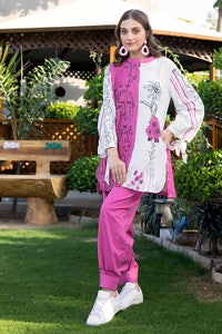UAE -2PC Printed Lawn Unstitched Suit TL-32070