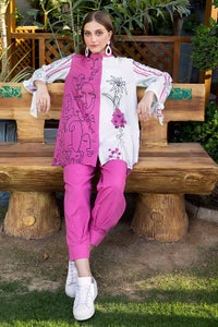 UAE -2PC Printed Lawn Unstitched Suit TL-32070