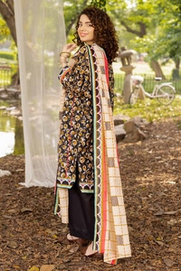 UAE -3PC Printed Lawn Unstitched Suit CL-32336 A