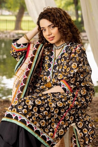 UAE -3PC Printed Lawn Unstitched Suit CL-32336 A