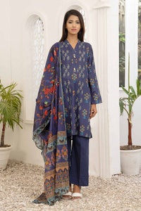 UAE -2PC Printed Lawn Unstitched Suit TL-32082