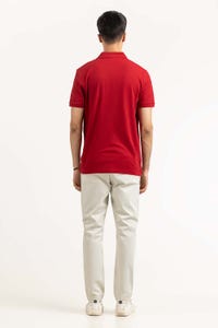 UAE -Red Basic Polo PS-SIGPK23-232