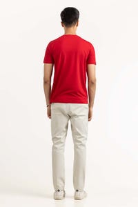 UAE -Red Basic Tee TS-CNSJ23-203