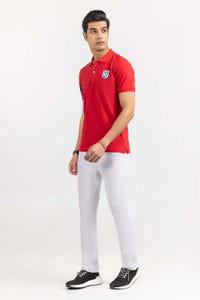 UAE -Red Fashion Polo PS-FPK22-029