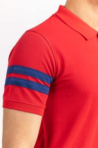UAE -Red Fashion Polo PS-FPK22-029