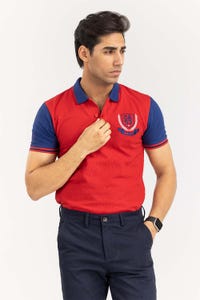 UAE -Red Fashion Polo PS-FPK22-047