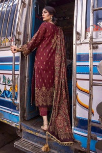 UAE -3PC Glitter Printed Lawn Unstitched Suit CL-32539 A