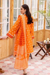 UAE -3PC Lawn Unstitched Lacquer Printed Suit CL-32430 A