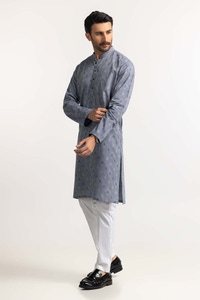 UAE -Robin Blue Styling Kurta KR-STY24-022