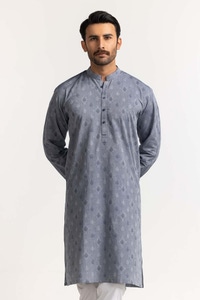 UAE -Robin Blue Styling Kurta KR-STY24-022