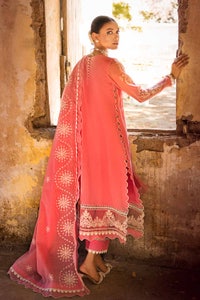 UAE -3PC Foil Embroidered Paper Cotton Unstitched Suit with Foil Embroidered Paper Cotton Dupatta FE-32086