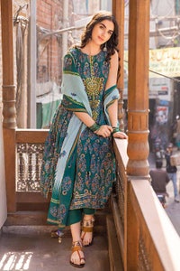 UAE -3PC Lawn Unstitched Foil Printed Suit CL-32238 A