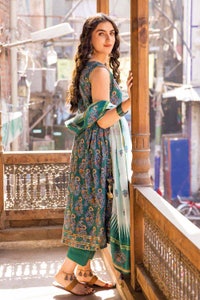 UAE -3PC Lawn Unstitched Foil Printed Suit CL-32238 A