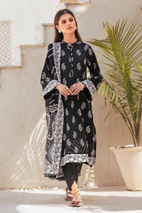 UAE -3PC Unstitched Printed Lawn Suit B-32030
