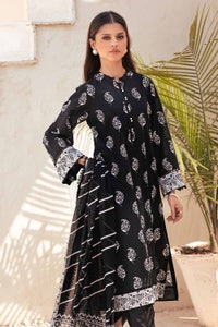 UAE -3PC Unstitched Printed Lawn Suit B-32030