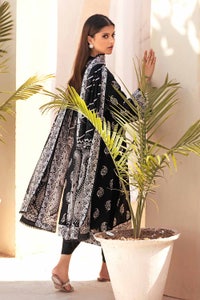 UAE -3PC Unstitched Printed Lawn Suit B-32030