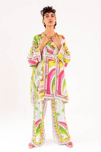 UAE -2PC Linen Unstitched Digital Printed Suit VT-22001
