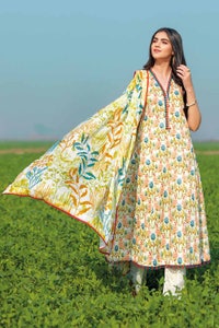 UAE -3PC Lawn Unstitched Printed Suit CL-32359 A