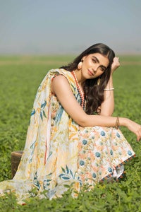 UAE -3PC Lawn Unstitched Printed Suit CL-32359 A