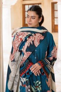 UAE -3PC Khaddar Unstitched Printed Suit WNS-22029 B