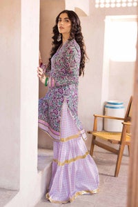 UAE -2PC Lawn Unstitched Printed Shirt Trousers Suit TL-32027 A
