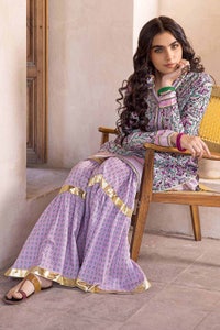 UAE -2PC Lawn Unstitched Printed Shirt Trousers Suit TL-32027 A
