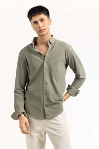 UAE -Sage Basic Shirt KS-HSPK23-043