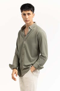UAE -Sage Basic Shirt KS-HSPK23-043