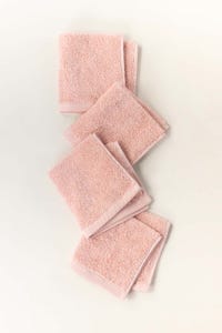 UAE -Salmon Combed Face Towel Set 4pc